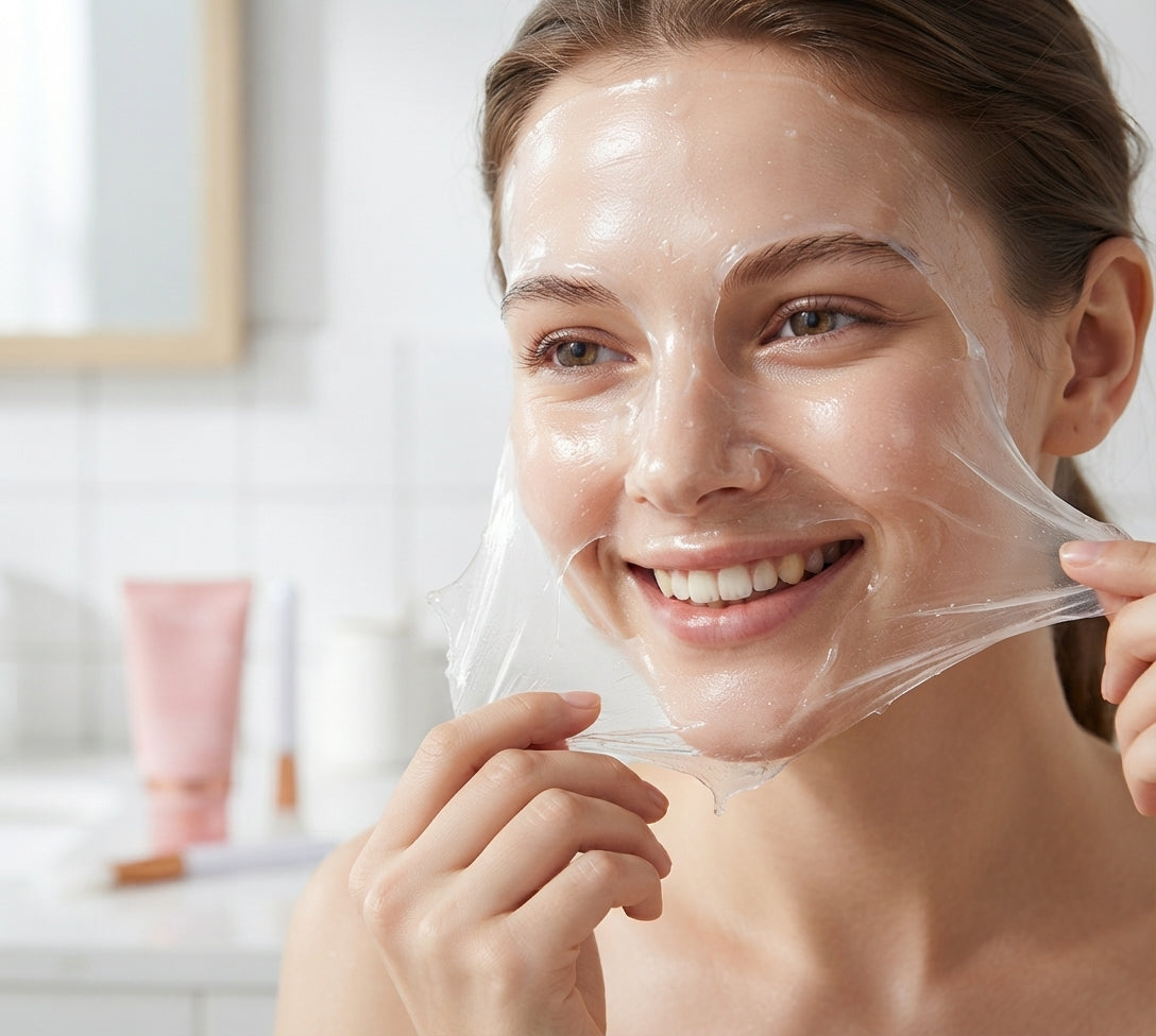 HOYGI Mascarilla Facial de Colágeno – Hidratación, Antiedad y Luminosidad