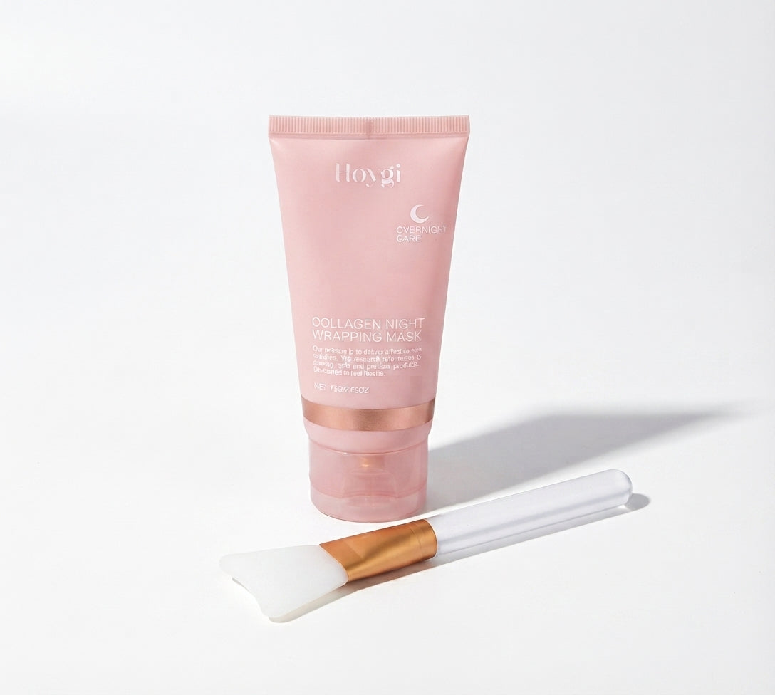 HOYGI Mascarilla Facial de Colágeno – Hidratación, Antiedad y Luminosidad