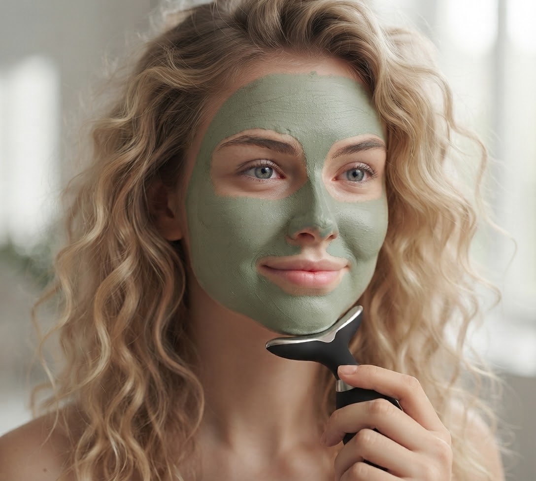 Pack Mascarilla de Té Verde + Masajeador Reafirmante